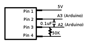 Conexion HMZ433 con Arduino