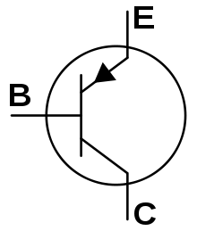 Simbolo transistor PNP